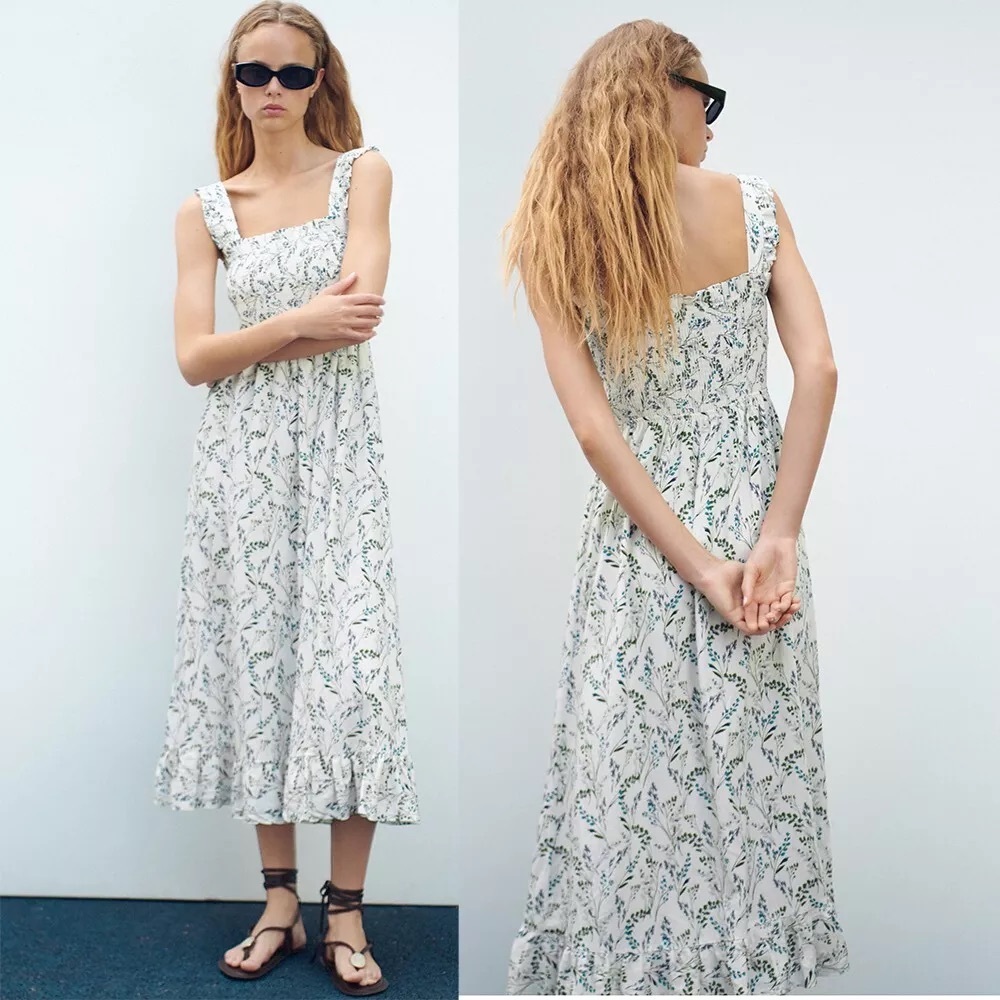 Zara The Josefine Dress in Floral Print